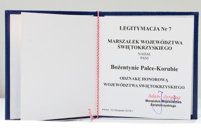 Odznaka Honorowa „Za Zasługi dla Województwa Świętokrzyskiego”
