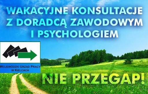Wakacyjne konsultacje z doradcą zawodowym i psychologiem