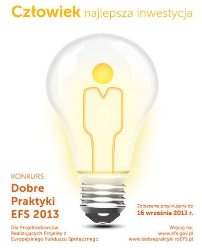 Ruszyła VII edycja konkursu “Dobre praktyki EFS 2013”