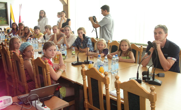 Dzieci ze Smoleńska gościły u marszałka