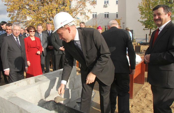 Nowy SOR oraz wmurowanie kamienia węgielnego pod budowę szpitala dziecięcego