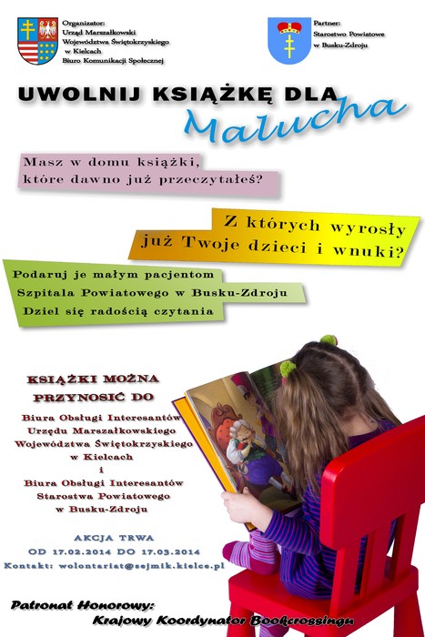 Uwolnij książkę dla Malucha