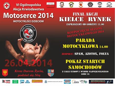 “Motoserce 2014 – motocykliści dzieciom”