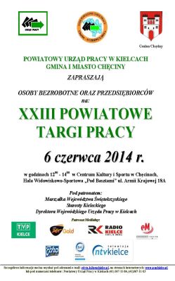 Targi pracy w Chęcinach