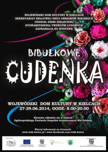 Wystawa „Bibułkowe cudeńka” w WDK