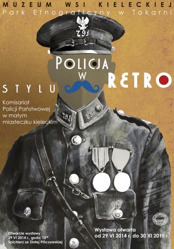Wystawa „Policja w Stylu Retro” w Tokarni