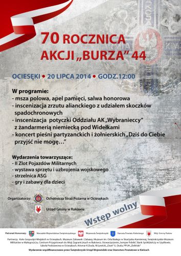 Obchody 70. rocznicy Akcji “Burza”
