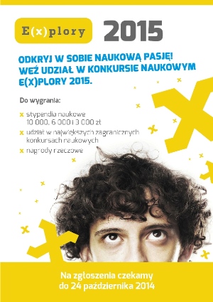 Konkurs naukowy E(x)plory