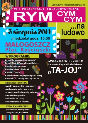 Prezentacje Folklorystyczne “Rym cym cym” w Małogoszczu