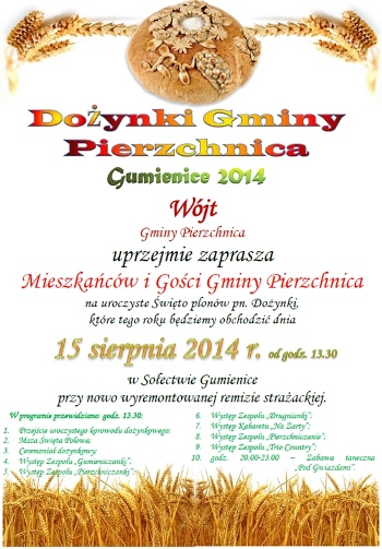 Dożynki gminy Pierzchnica