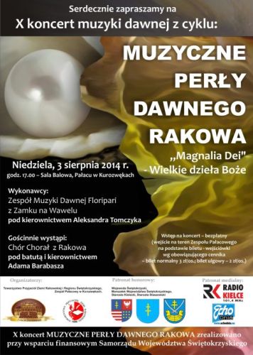 Koncert „Muzyczne Perły Dawnego Rakowa”