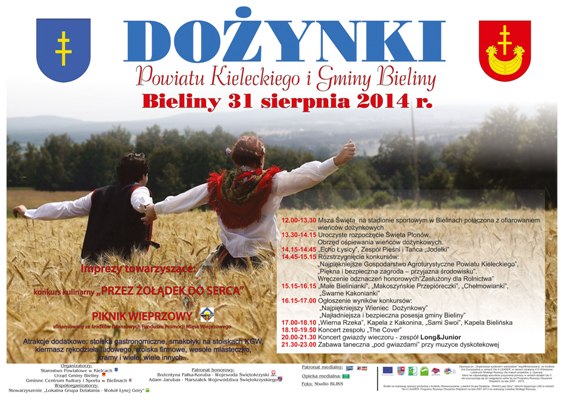 Dożynki Powiatu Kieleckiego i Gminy Bieliny
