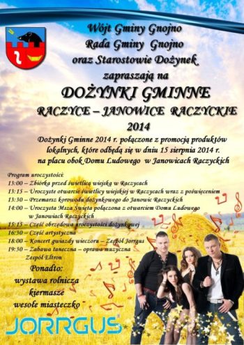 Dożynki gminy Gnojno