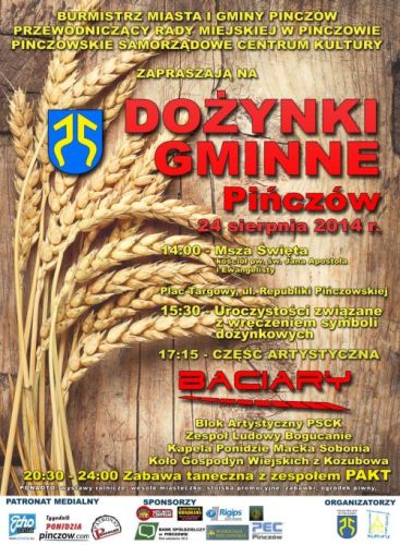 Dożynki gminne w Pińczowie