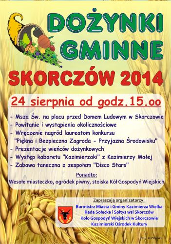 Dożynki gminy Kazimierza Wielka