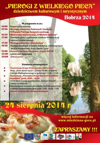Festiwal pierogów w Bobrzy