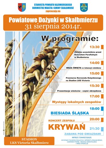 Dożynki powiatowe w Skalbmierzu