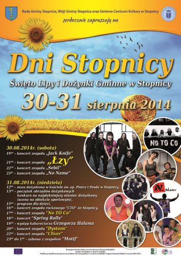 Dni Stopnicy, Święto Lipy i Dożynki Gminy Stopnica