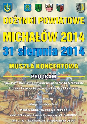 Dożynki powiatowe w Michałowie