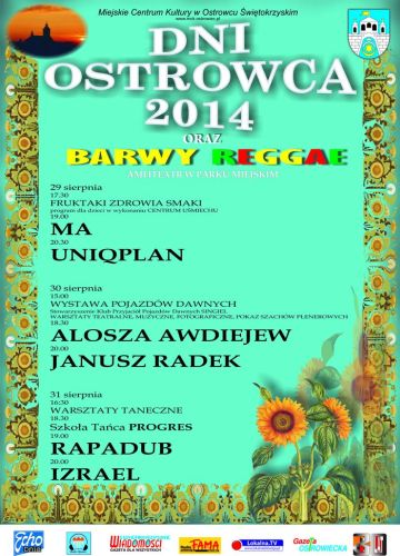 Dni Ostrowca i Barwy Reggae