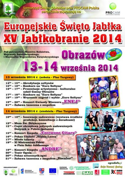 Europejskie Święto Jabłka w Obrazowie