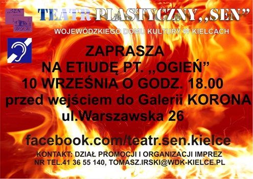 “Sen” – etiuda Teatru Plastycznego Sen