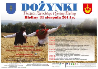 Mieszkańcy powiatu kieleckiego podziękują za plony