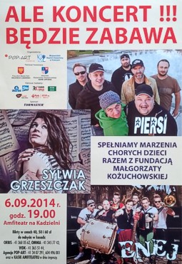 Koncert charytatywny „Będzie Zabawa”
