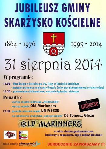 Jubileusz gminy Skarżysko Kościelne