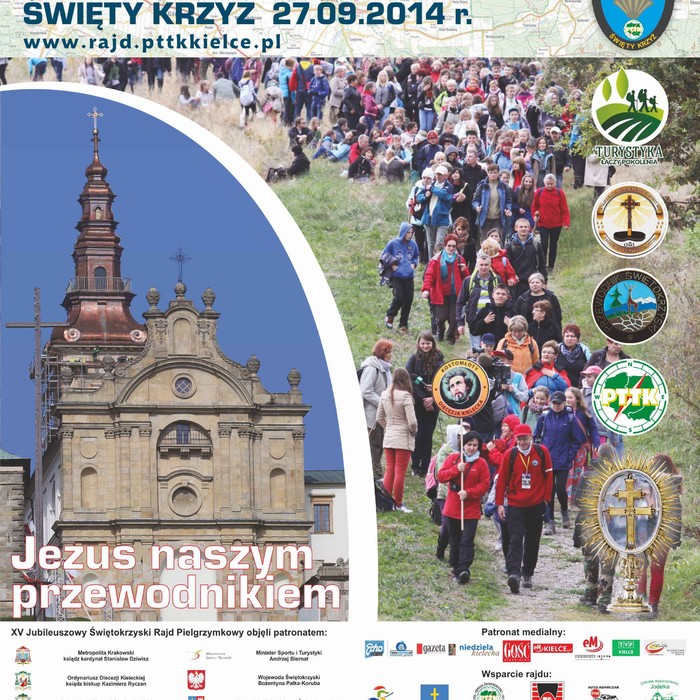 XV Rajd Pielgrzymkowy “Święty Krzyż 2014”
