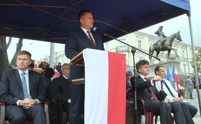 Ślubowanie uczniów klas mundurowych ZDZ