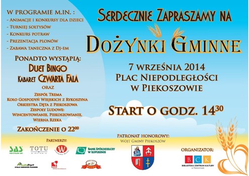 Dożynki Gminy Piekoszów