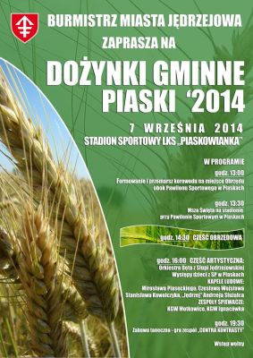 Dożynki gminy Jędrzejów w Piaskach