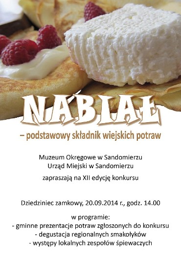 “Nasze sandomierskie – kulinaria regionalne” – konkurs Muzeum Okręgowe