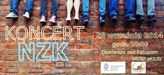Koncert zespołu NZK w Sandomierzu