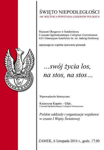 Wspólne śpiewanie piosenek w Sandomierzu