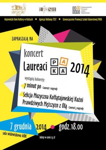 Przegląd Kabaretów Amatorskich – PAKA 2014