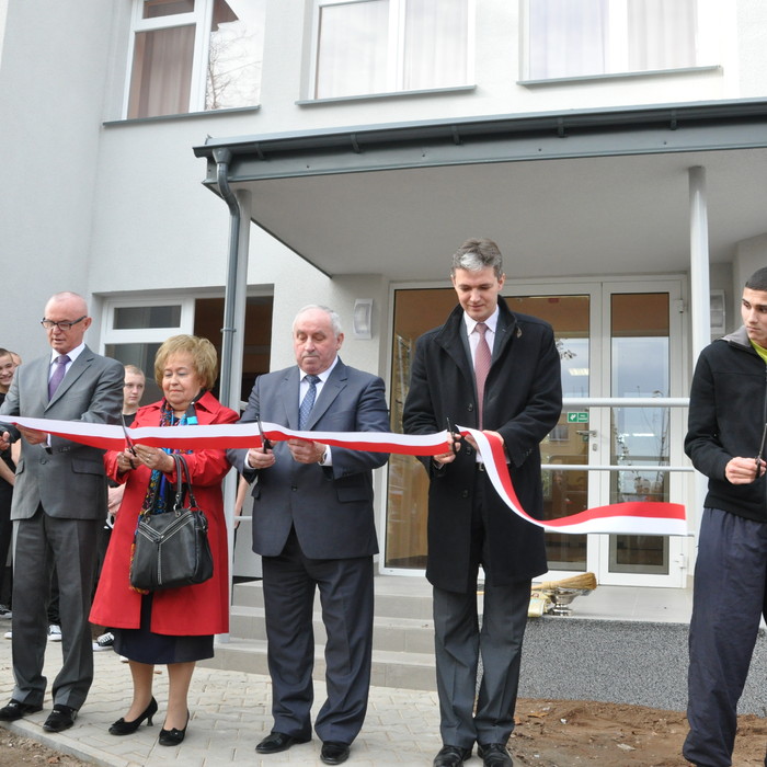 Nowy obiekt szkolny Młodzieżowego Ośrodka Wychowawczego w Podzamczu