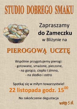 Pierogowa uczta w Bliżynie