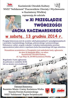 XI Przegląd Twórczości Jacka Kaczmarskiego