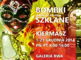 Kiermasz bombek świątecznych w BWA