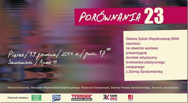 „Porównania 23&#8243; w Sandomierzu