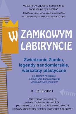 „W zamkowym Labiryncie” w Muzeum Okręgowym