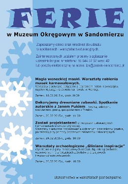 Warsztaty edukacyjne w Muzeum Okręgowym