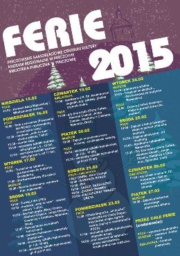 Ferie 2015 w Pińczowie