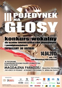 “Pojedynek na głosy” – konkurs wokalny w WDK