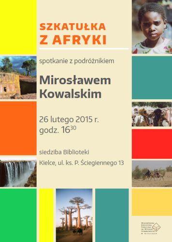 Spotkanie z podróżnikiem Mirosławem Kowalskim w WBP