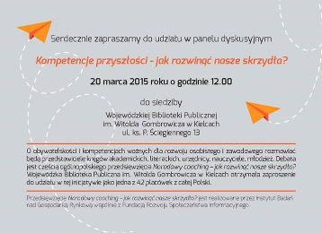 Panel dyskusyjny w WBP w Kielcach