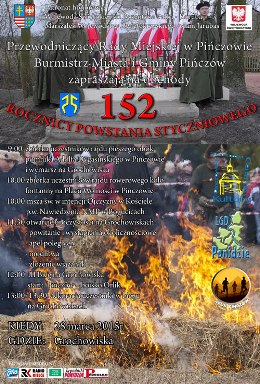 Obchody 152. rocznicy Powstania Styczniowego w Pińczowie