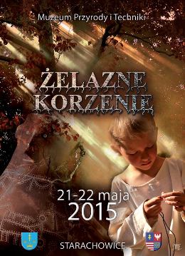 Plakat promujący wydarzenie Żelazne Korzenie